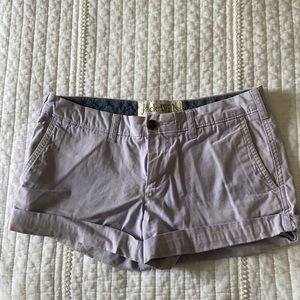Lilac chino shorts